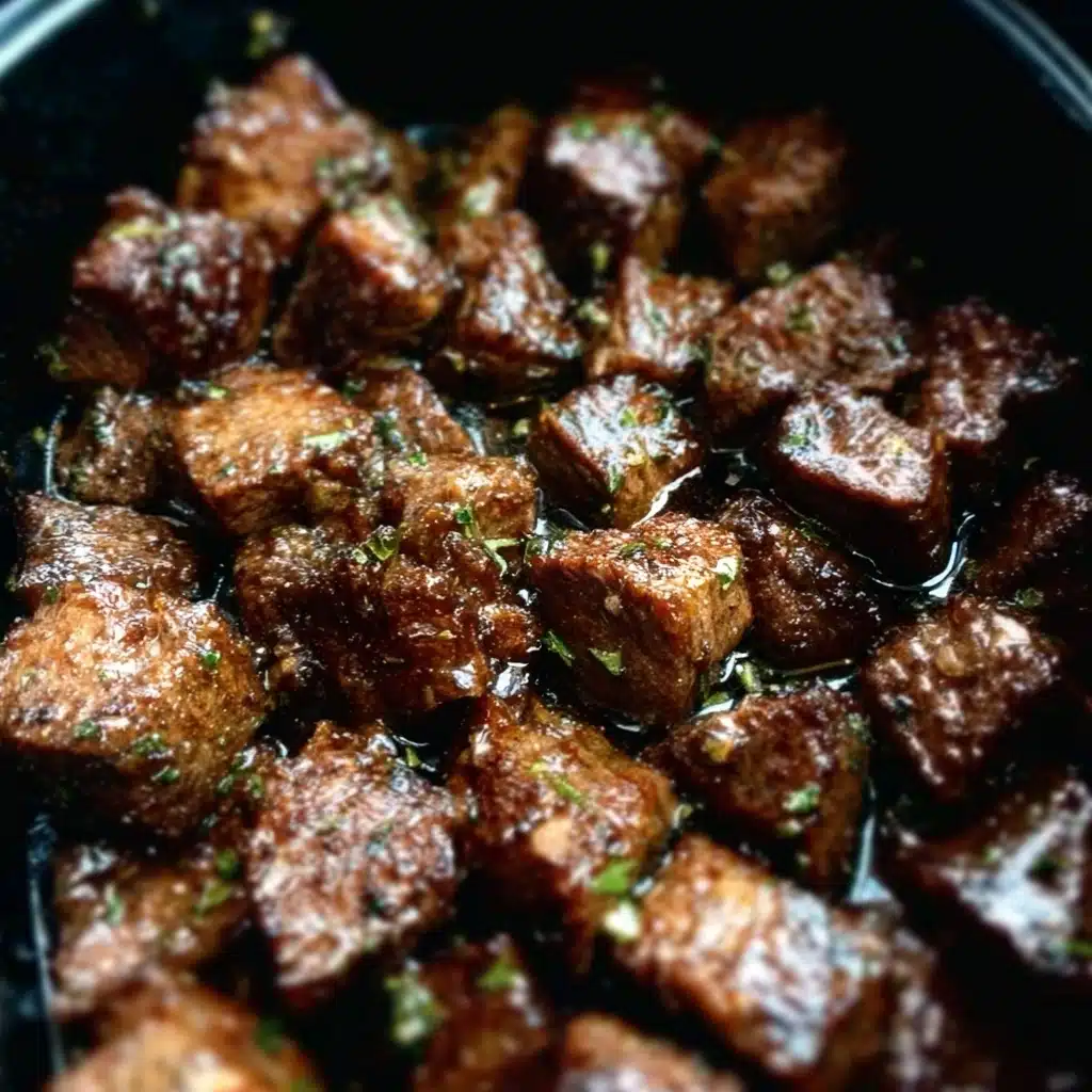 Air Fryer Garlic Butter Steak Bites: Quick & Tender Recipe - Recipe Image
