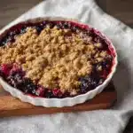 Healthy Baked Berry Crisp Recipe