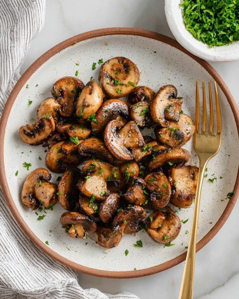 AirFryer Mushrooms: Quick and Flavorful Summer Dinner Idea Recipe