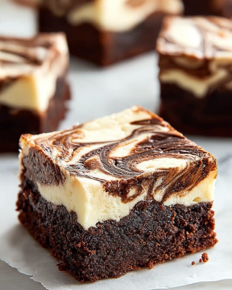 Indulgent Cheesecake Brownies Recipe