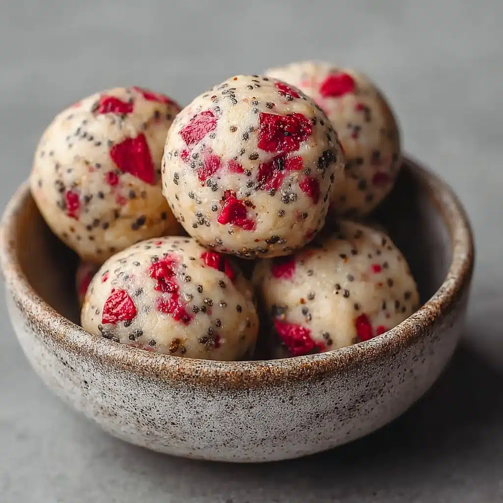 Strawberry Shortcake Energy Bites Recipe - Recipe Image