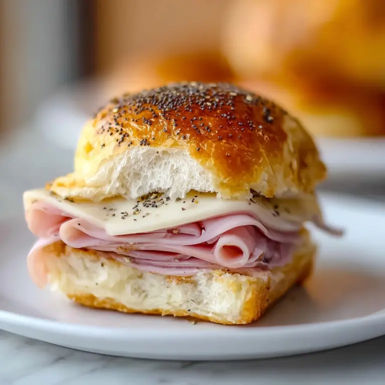 Ham and Cheese Sliders Recipe