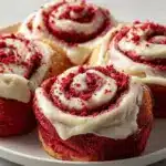 Red Velvet Cinnamon Rolls Recipe