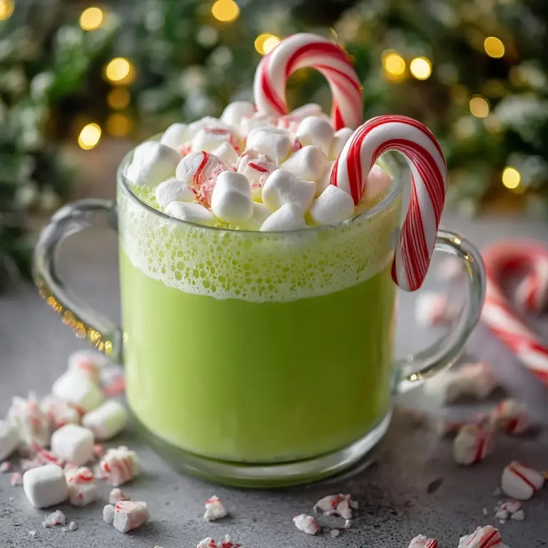 Grinch Hot Chocolate Recipe