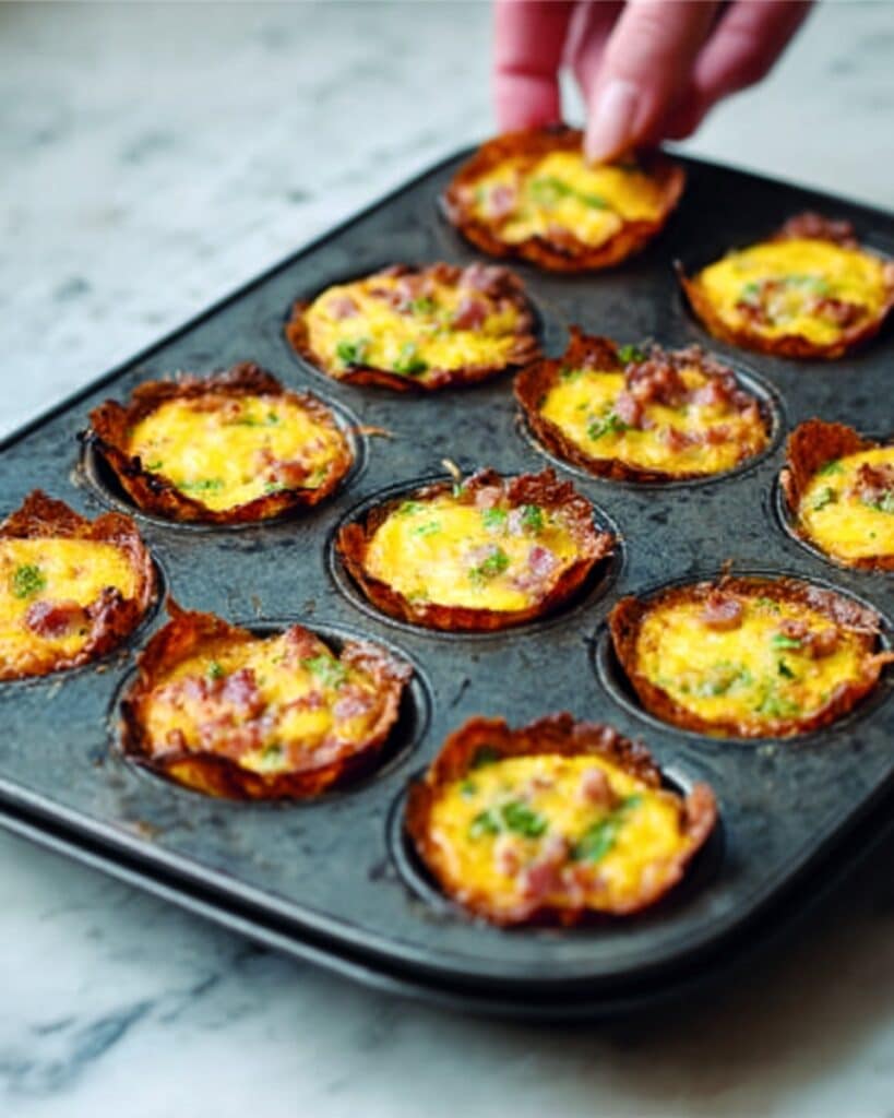 Keto Ham Egg Cups Recipe
