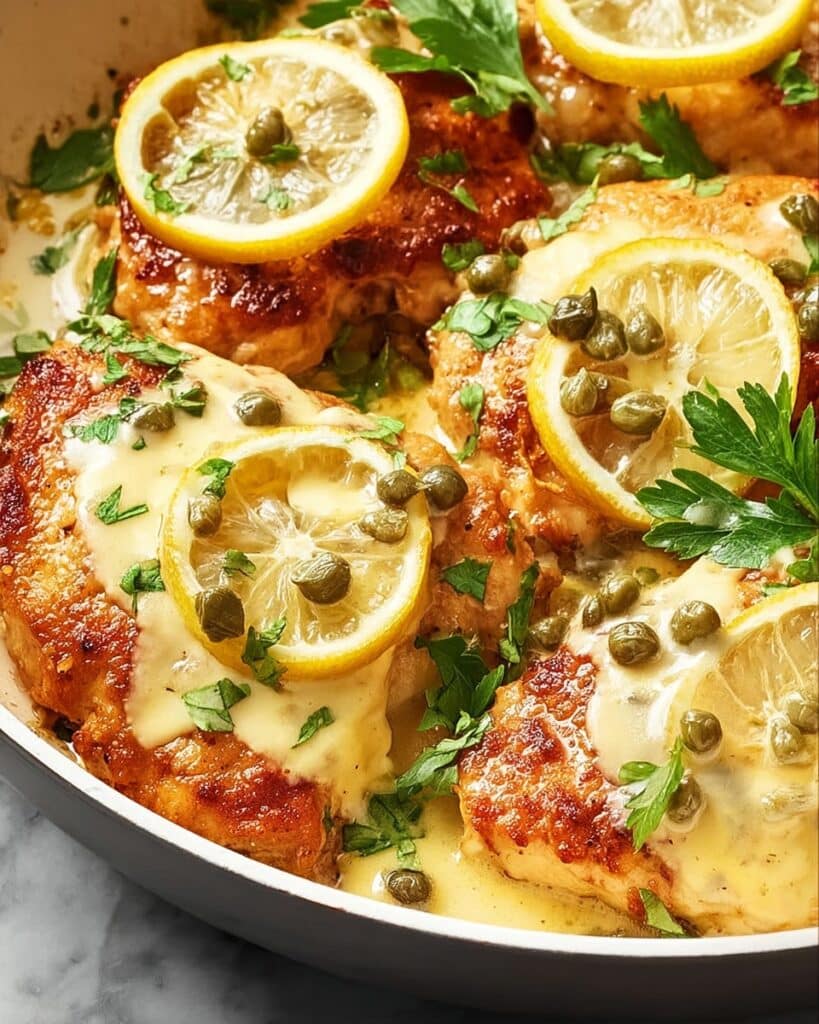 Mediterranean Style Chicken Piccata Recipe