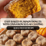 Easy Baked Pumpkin Donuts Recipe