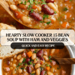 Slow Cooker 15 Bean Soup Recipe