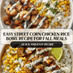 Street Corn Chicken Rice Bowl Recipe