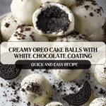 Oreo Cake Balls Recipe
