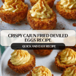 Cajun Style Fried Deviled Eggs Recipe