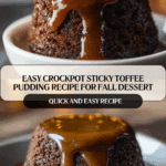 Crockpot Sticky Toffee Pudding Recipe