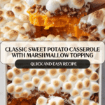 Sweet Potato Casserole with Marshmallows Recipe
