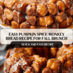 Pumpkin Spice Monkey Bread Recipe