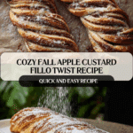 Miriam’s Apple and Custard Fillo Twist Recipe