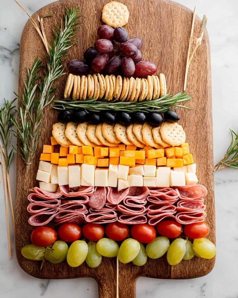 Christmas Tree Charcuterie Board Recipe