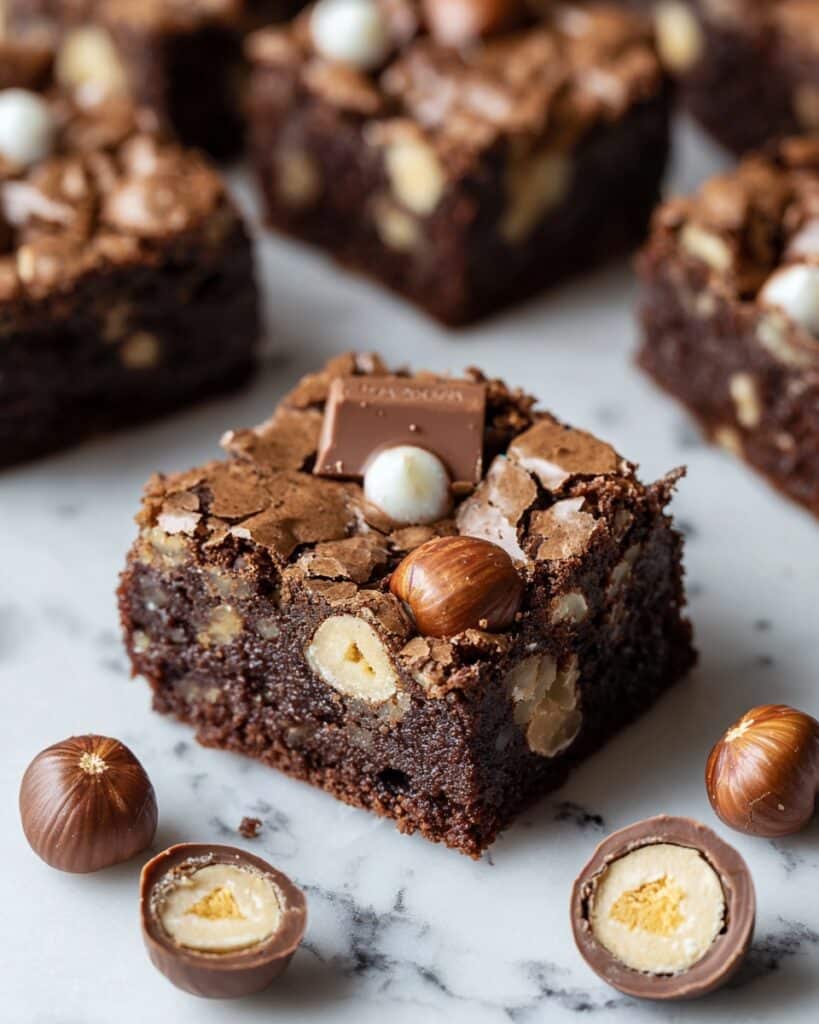 Ferrero Rocher Brownies Recipe