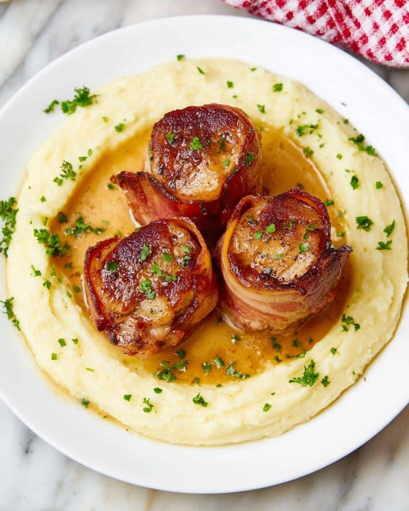 Bacon-Wrapped Pork Medallions Recipe