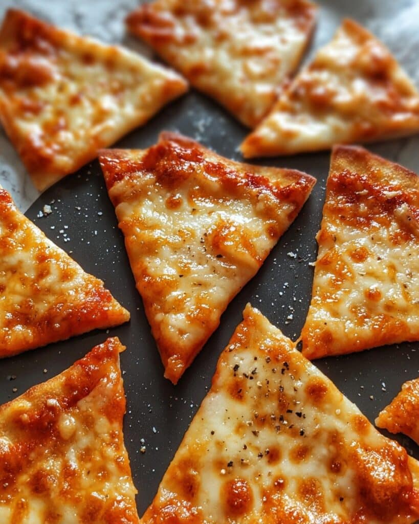Crispy Pizza Chips Recipe