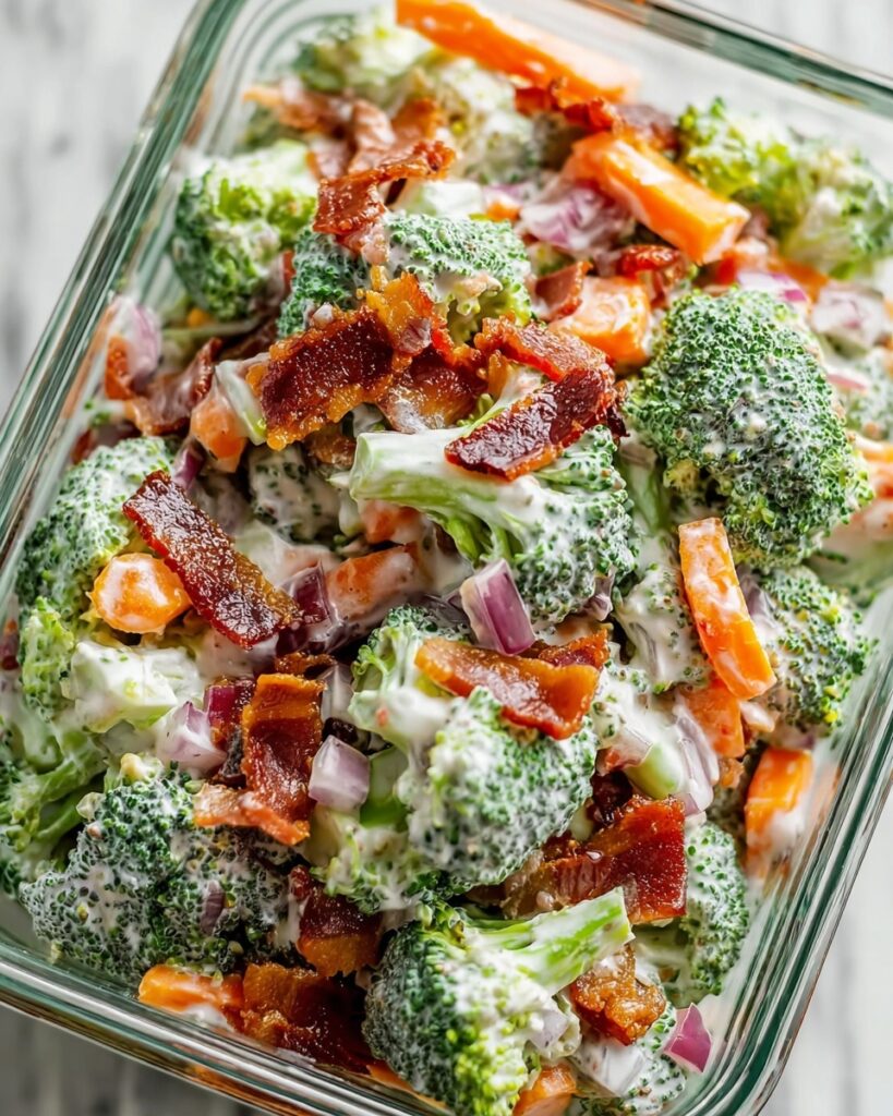 Fresh Broccoli Salad Meal Prep Recipe