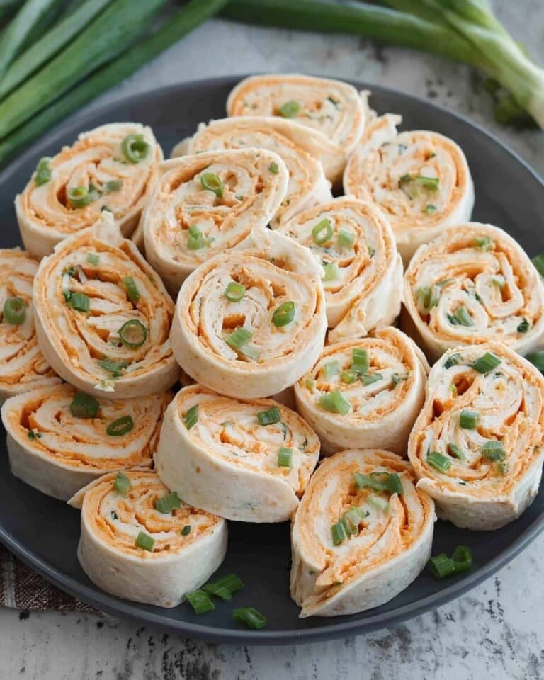 Buffalo Chicken Pinwheels Recipe