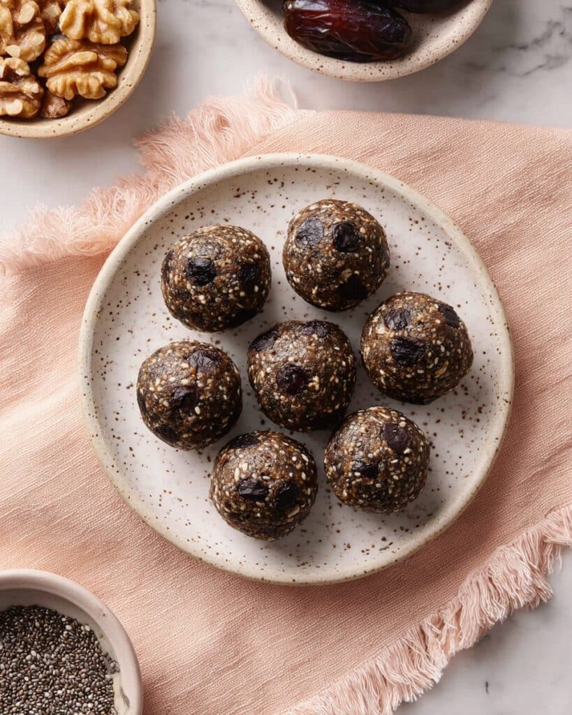Nut Date Balls (Energy Balls) Recipe