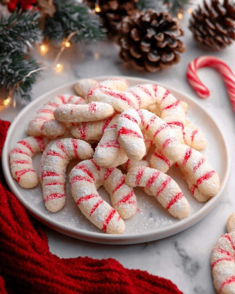 Candy Cane Cookies: A Festive Peppermint Twist for Holiday Baking Recipe