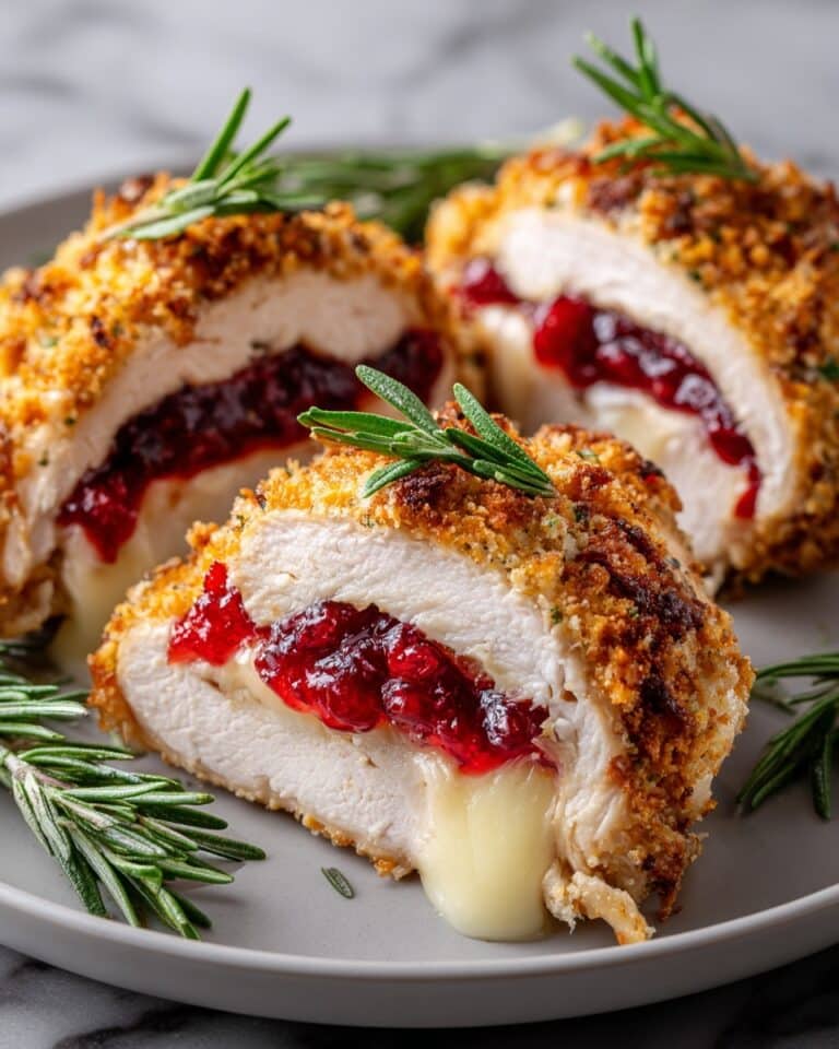 Cranberry Brie Stuffed Chicken Recipe