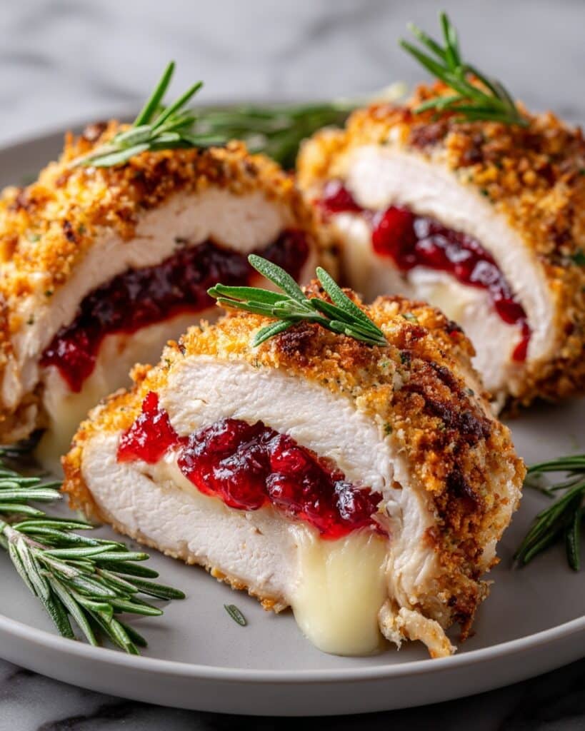 Cranberry Brie Stuffed Chicken Recipe