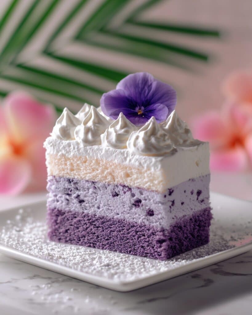 Taro Ube Cloud Cake Recipe