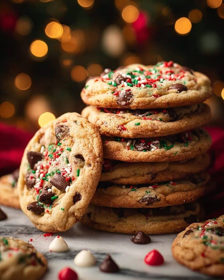 Soft Chocolate Chip Christmas Cookies Recipe