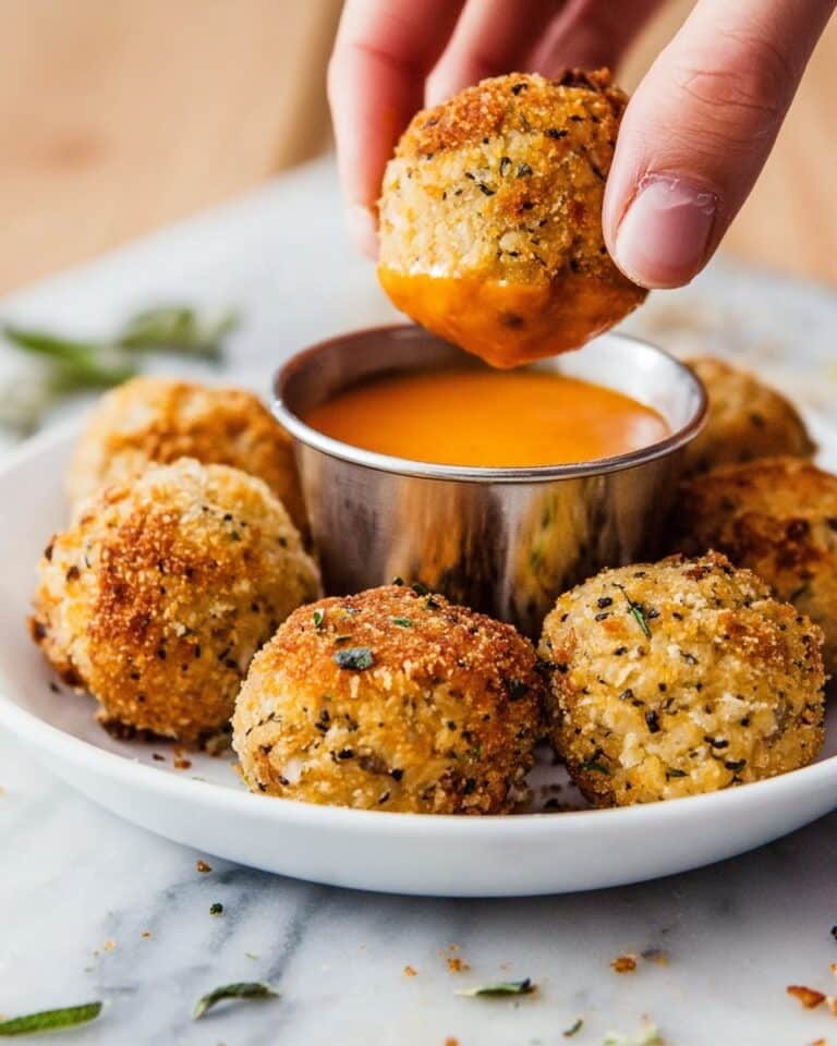 Baked Chicken Meatballs Recipe