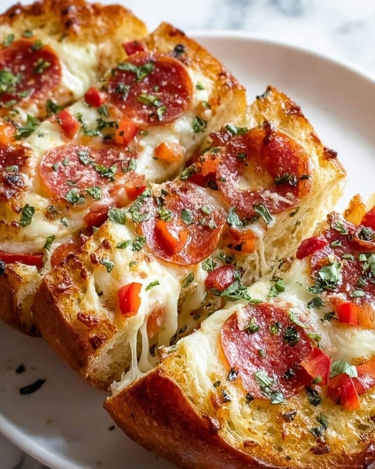 Savory Oven-Baked Italian Garbage Bread Recipe