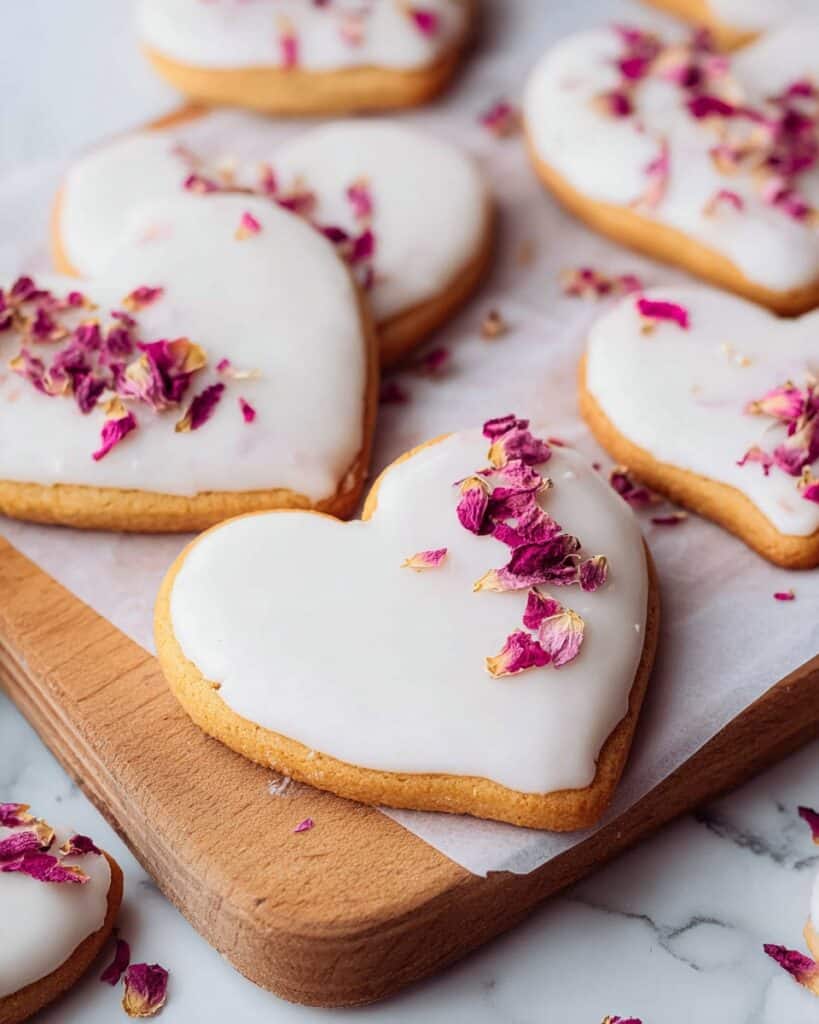 Rose Petal Shortbread Recipe