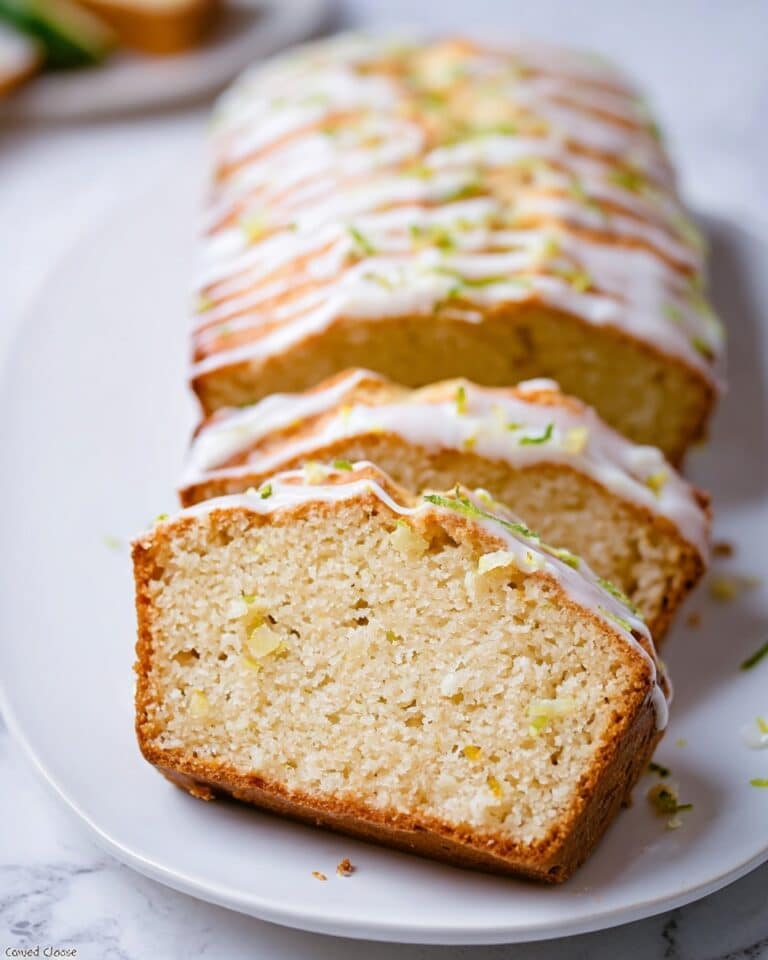 Lime Coconut Zucchini Bread Recipe