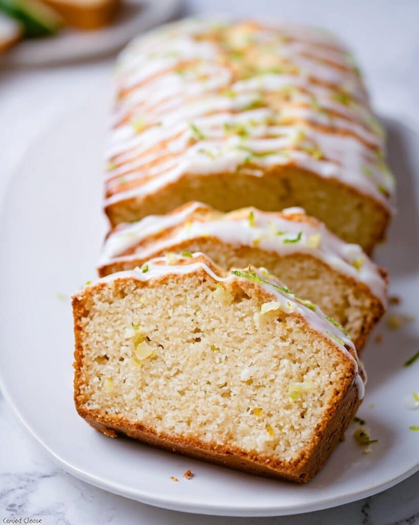Lime Coconut Zucchini Bread Recipe