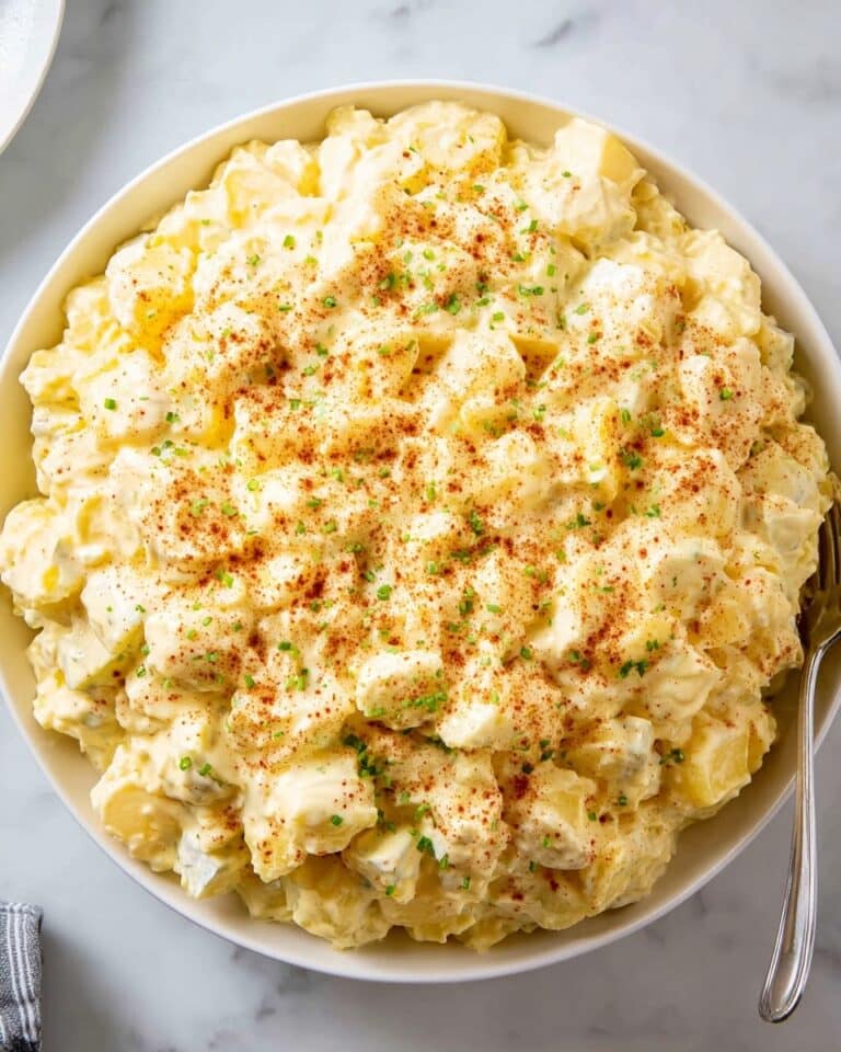 Creamy Homemade Potato Salad Recipe