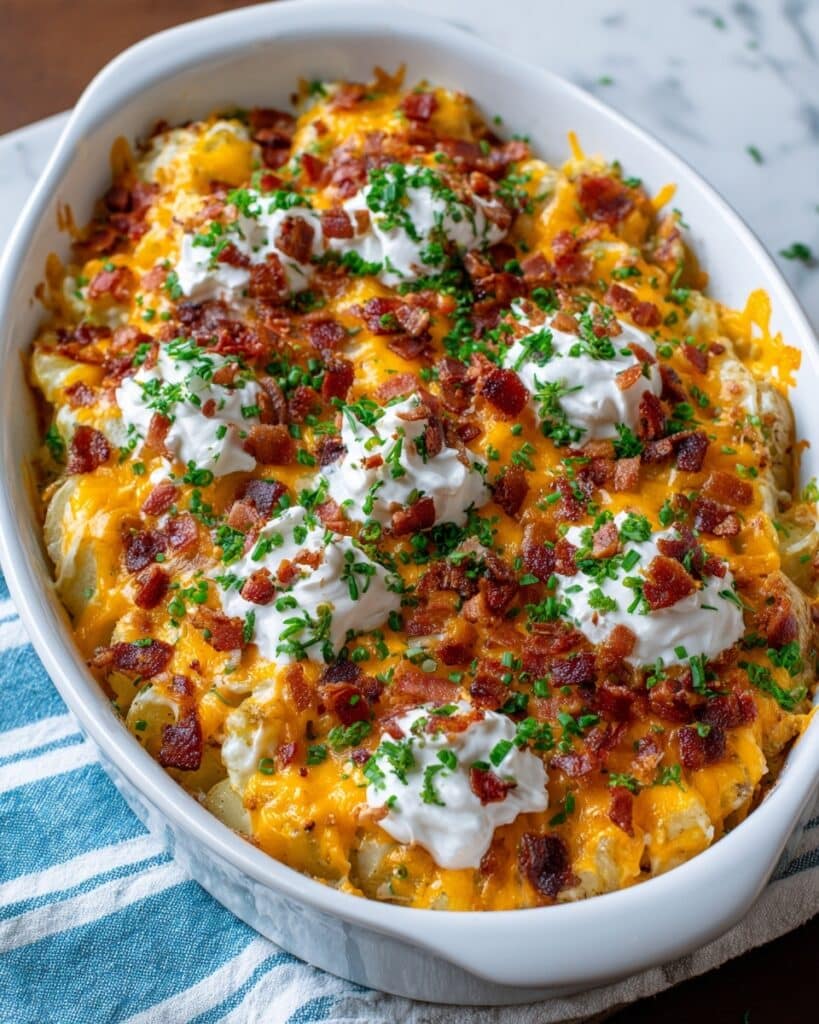 Loaded Baked Potato Casserole Recipe