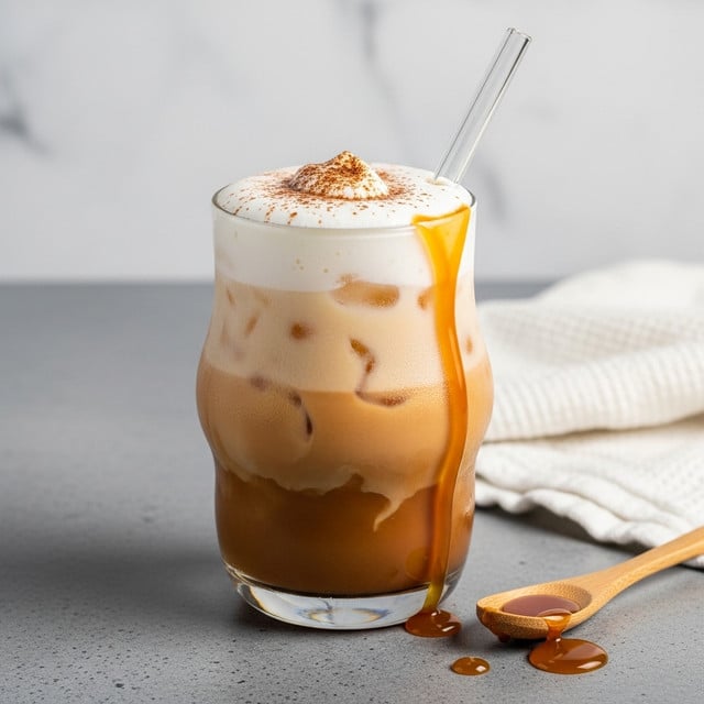 Iced Vanilla Caramel Coffee Recipe