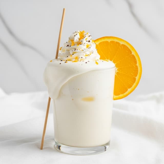 White Chocolate Orange Almond Hot Chocolate with Cinnamon Recipe