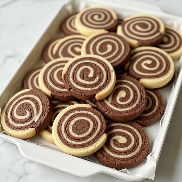 Chocolate Pinwheel Cookies Recipe