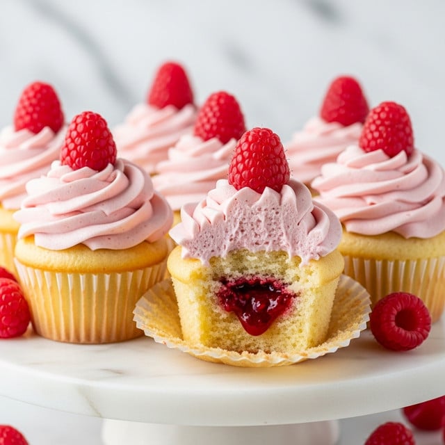 Raspberry Cupcakes Recipe