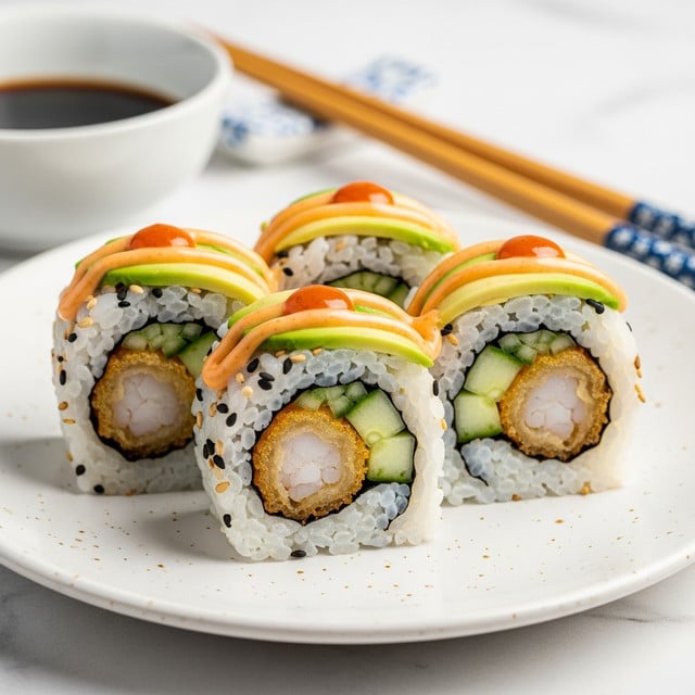 Shrimp Tempura Roll (Easy Steps) Recipe
