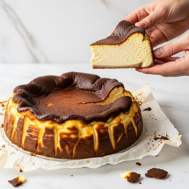 Basque Burnt Cheesecake Recipe