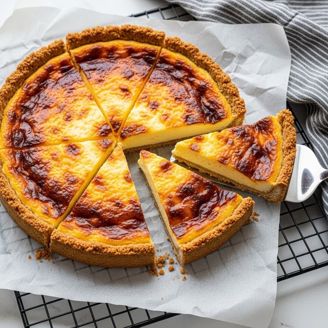 Burnt Cheese Tart Recipe