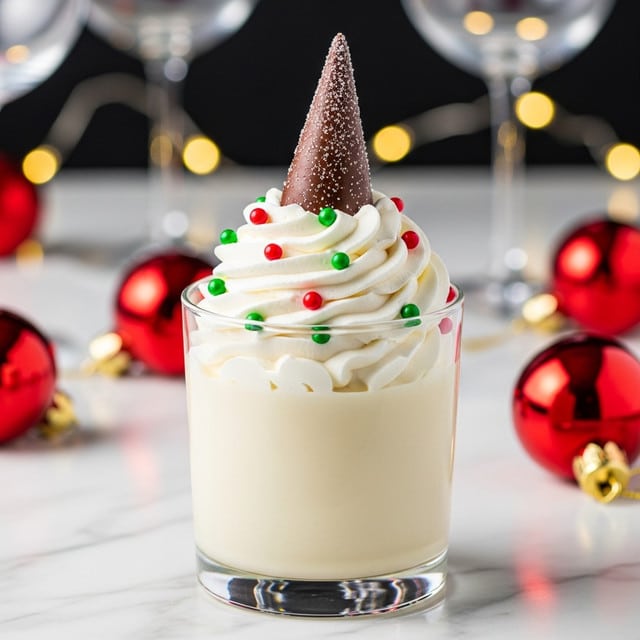 Creamy Holiday Tinseltini: A Festive Cocktail Delight Recipe
