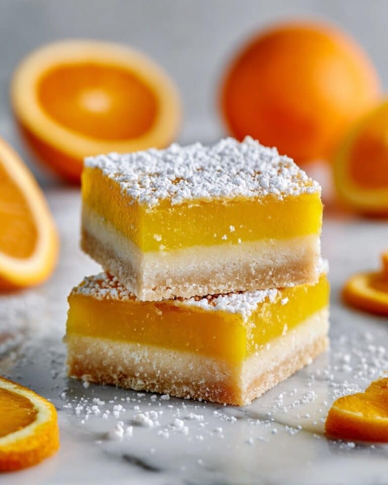 Orange Bars Recipe