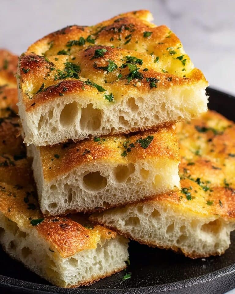 Easy Garlic Butter Focaccia Recipe