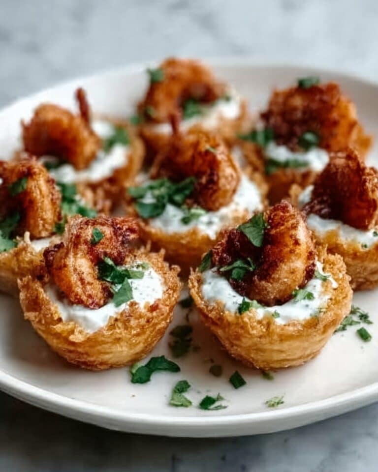 Loaded Tater Tot Appetizer Cups with Bacon, Cheddar, and Green Onions Recipe