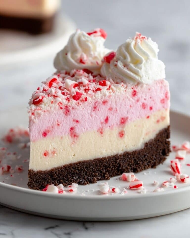 Easy Christmas Peppermint Pie Recipe